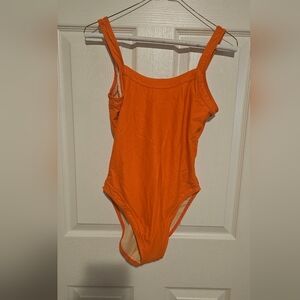 Together Orange Bathingsuit One Piece Sz 10 NWT